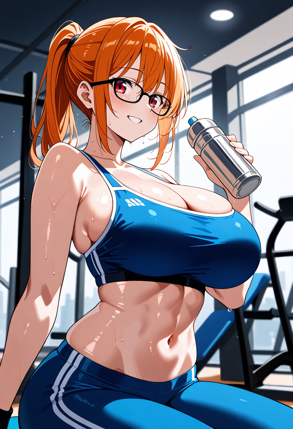 【今日の腹筋】プロテインタイム