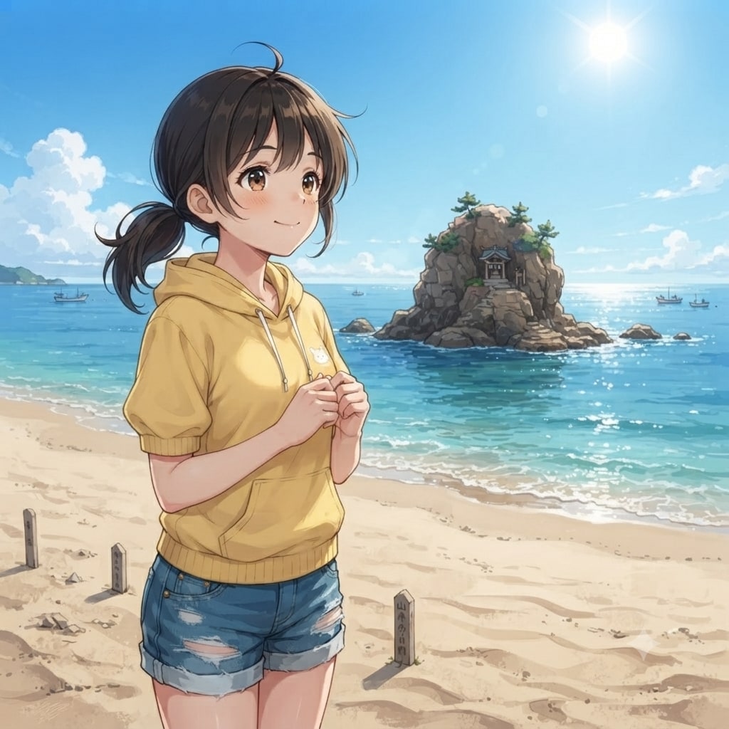 島根県：稲佐の浜（×）