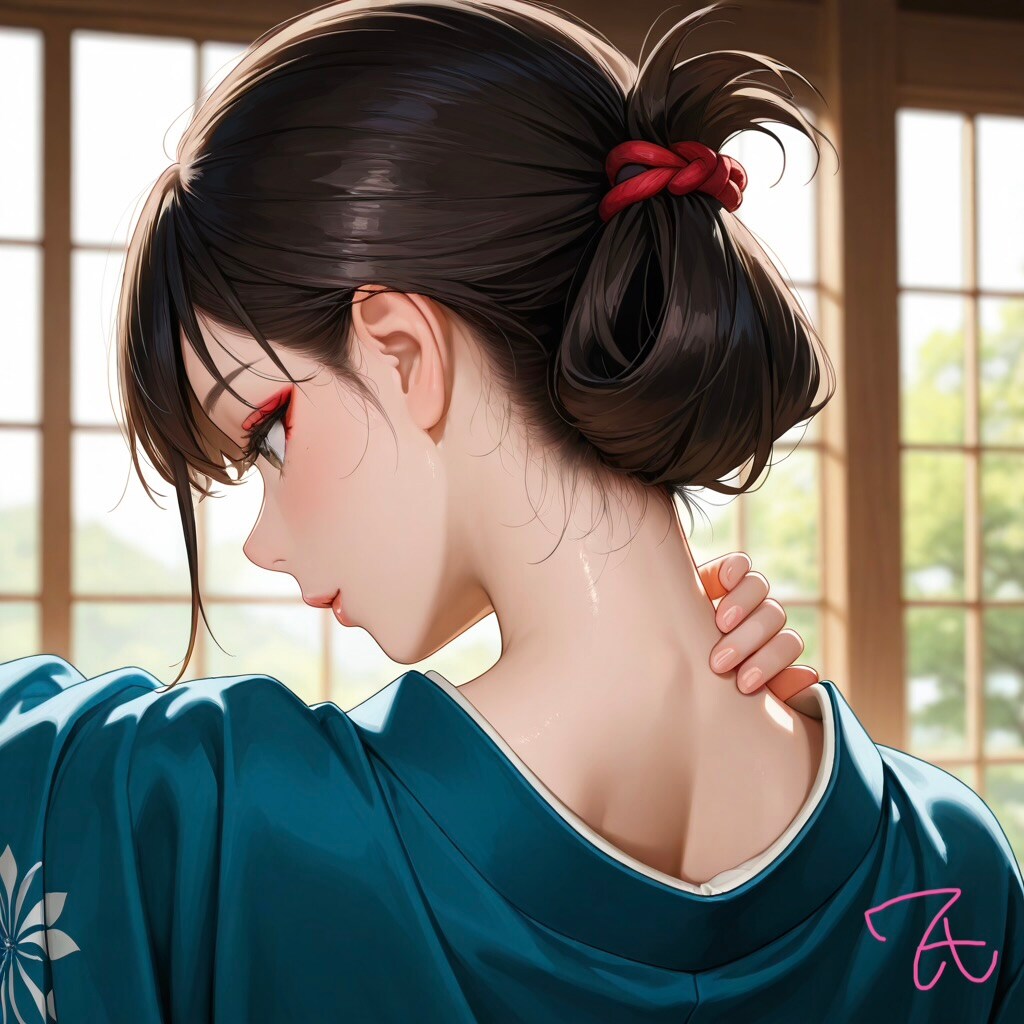 土用のうなじ