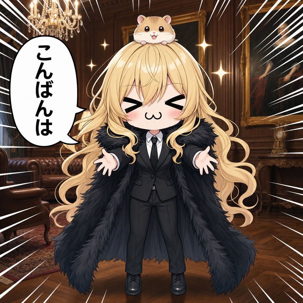 ハムスターとエリザベス