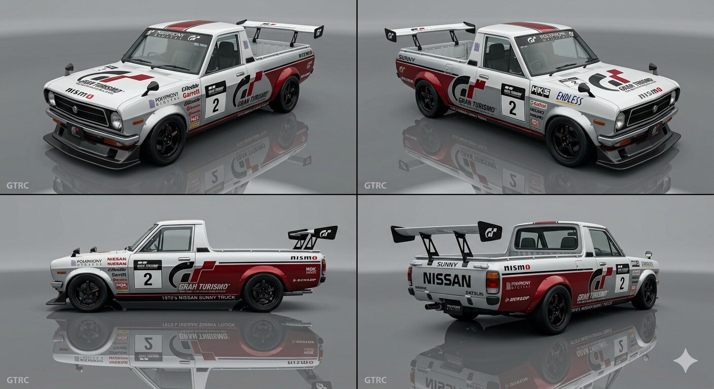 サニートラックグランツーリスモプレゼントカー