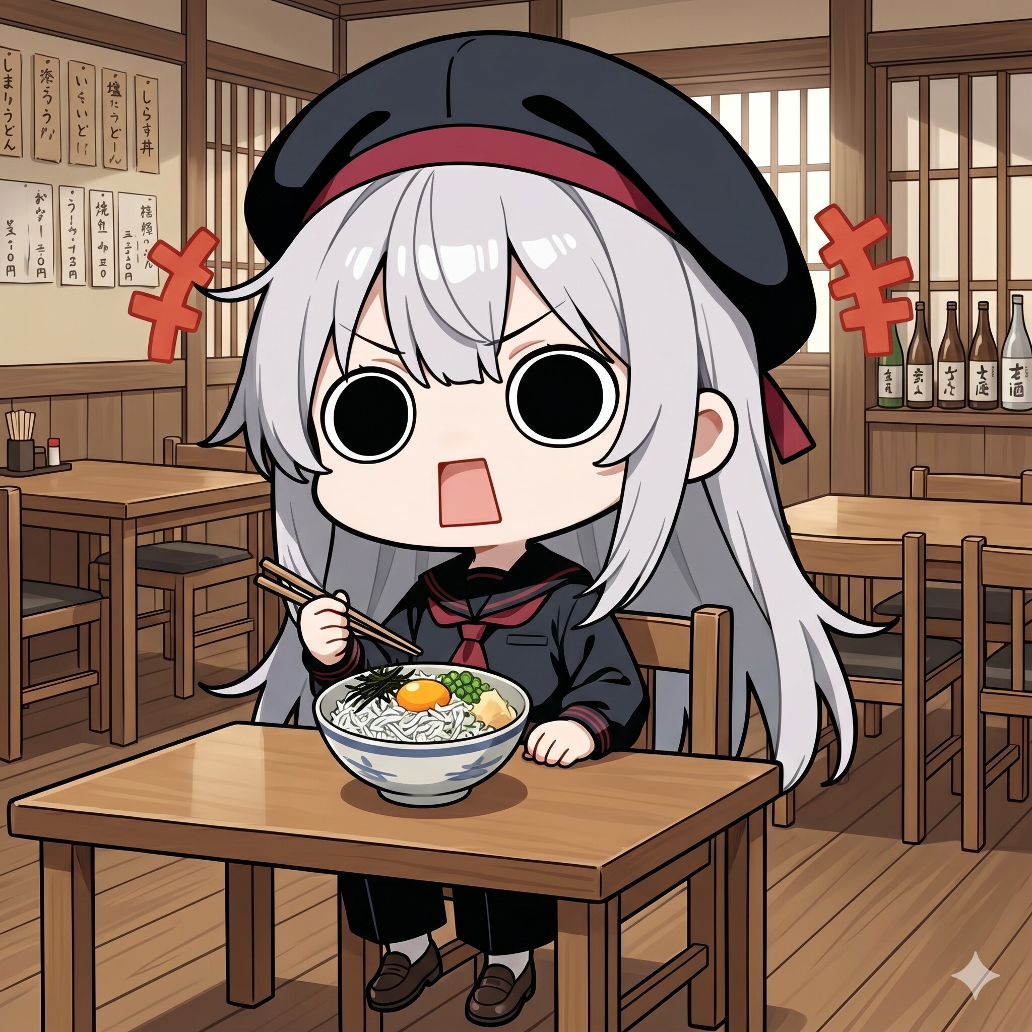 しらす丼を頂くえらいこっちゃ嬢 | の人気AIイラスト・グラビア