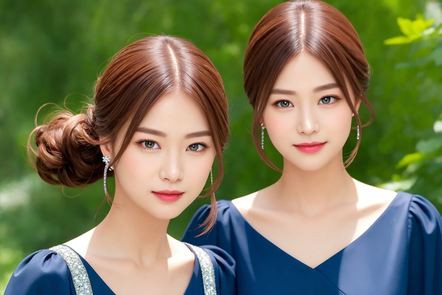 何故か姉妹 | の人気AIイラスト・グラビア