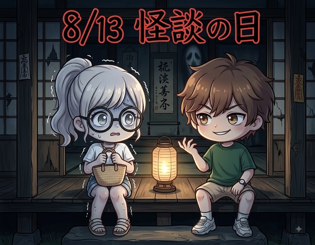 今日は「怪談の日」