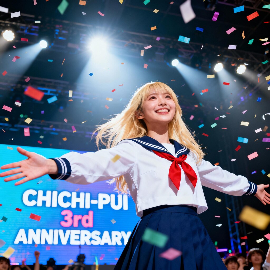 CHICHI-PUI 3rd ANNIVERSARY！