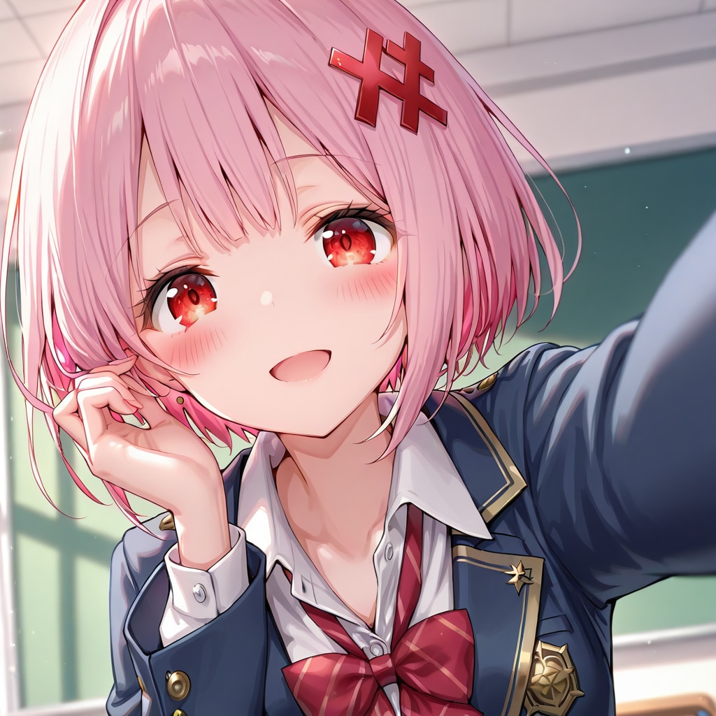 リボンひーちゃん【イメチェンweek】 | の人気AIイラスト・グラビア