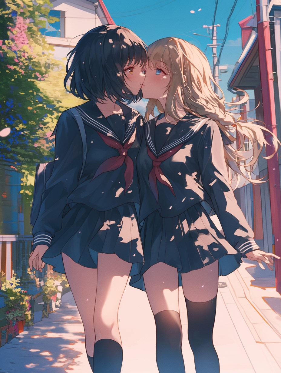 キスしたい二人のJK222