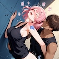もう我慢できないっ♡　立ったままで… 8枚目
