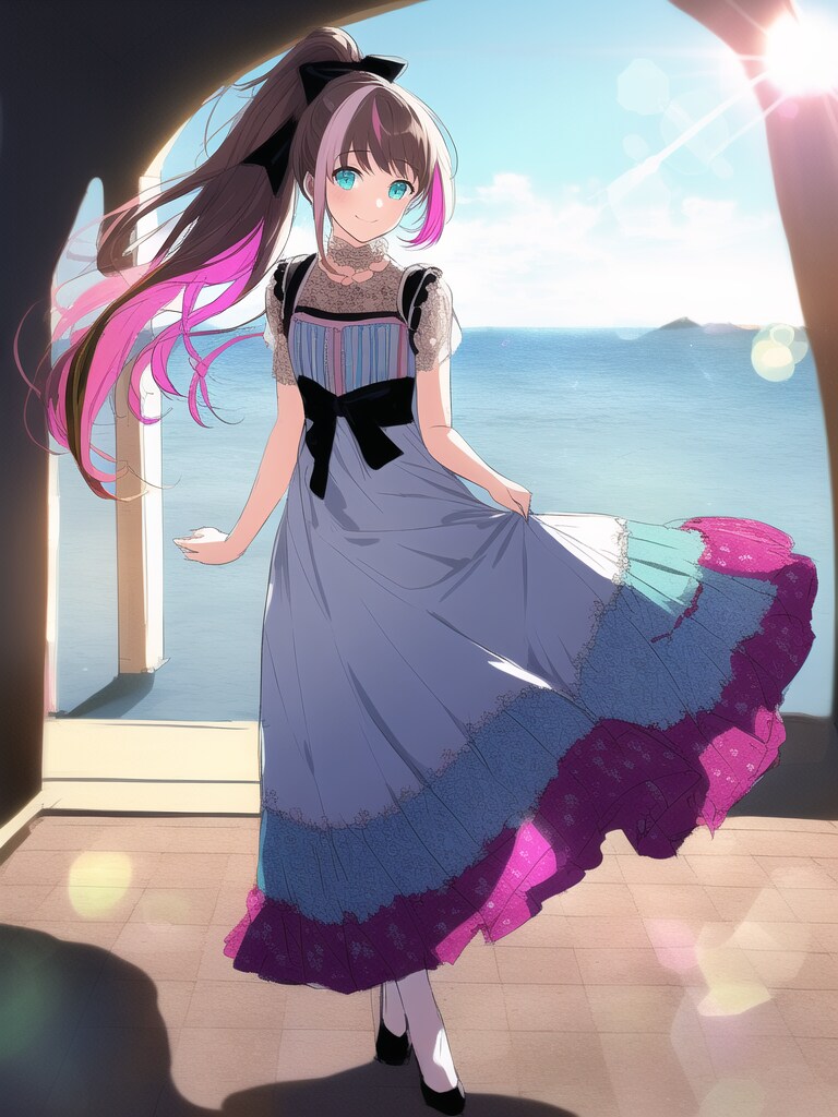 陽光と少女
