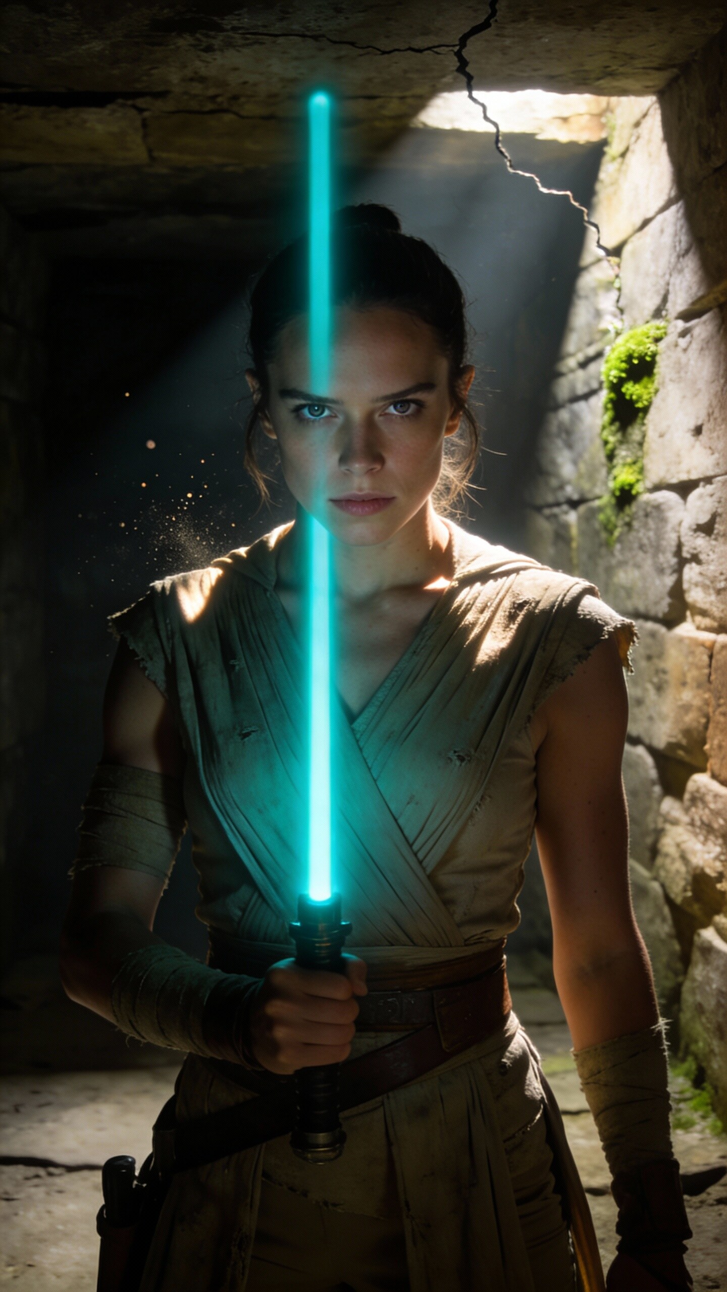 刃を構える騎士