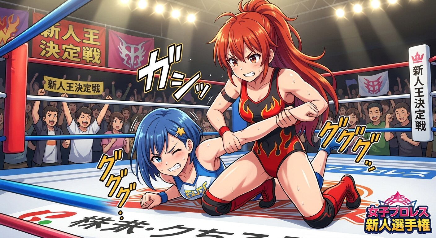 かわかわ同期ライバルレスラーちゃん