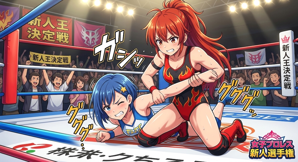 かわかわ同期ライバルレスラーちゃん