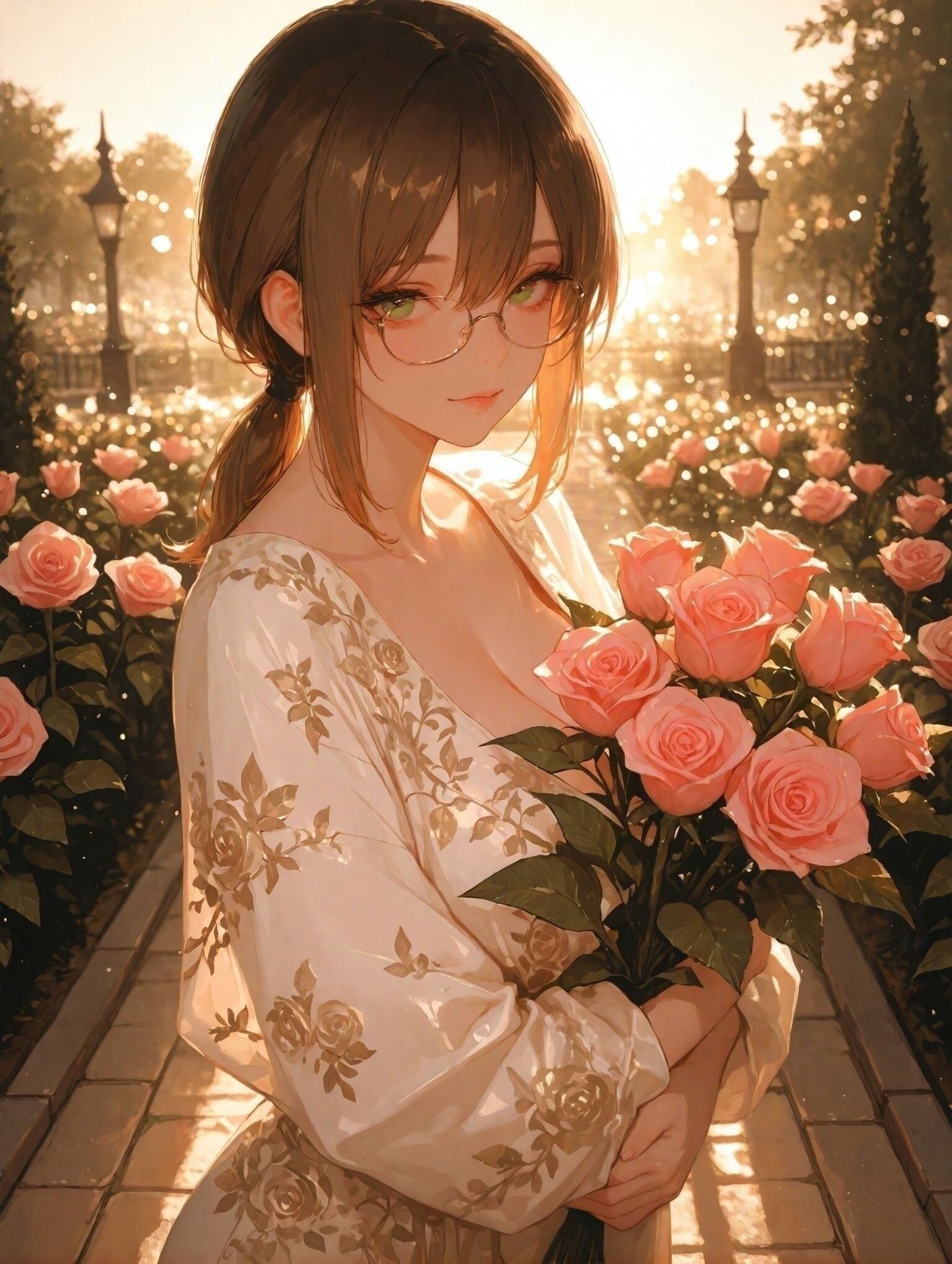 バラ園のオーナーさん