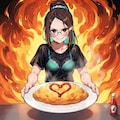 <軍服ちゃん>おむらいす🍽️ 3枚目