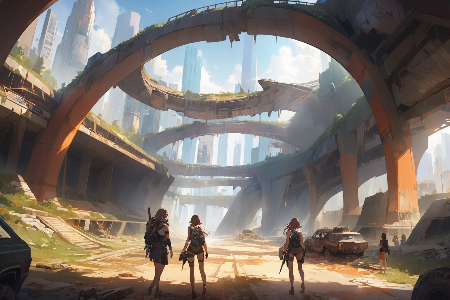 ルースト005　地上入り口付近 | の人気AIイラスト・グラビア