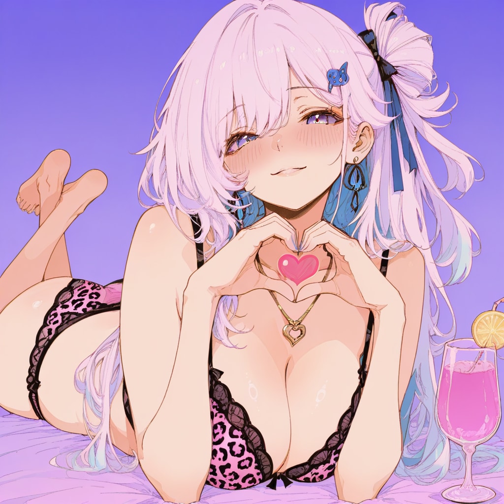 ヒョウ柄色々色2