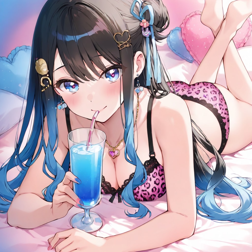 ヒョウ柄色々色2