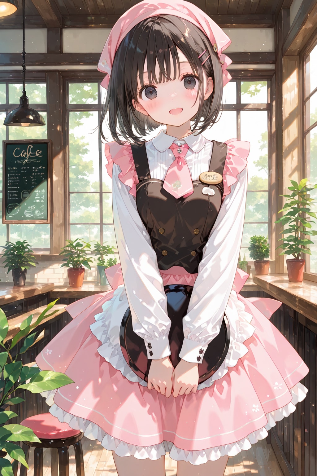 妹ちゃん✨カフェへようこそ‼️🥰☕️✨４２０ | の人気AIイラスト・グラビア