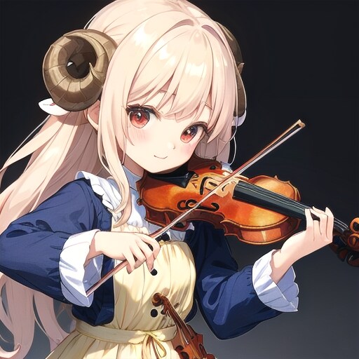 羊ちゃん、バイオリンを弾く