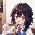 ラーメンすすりチャレンジ 6枚目