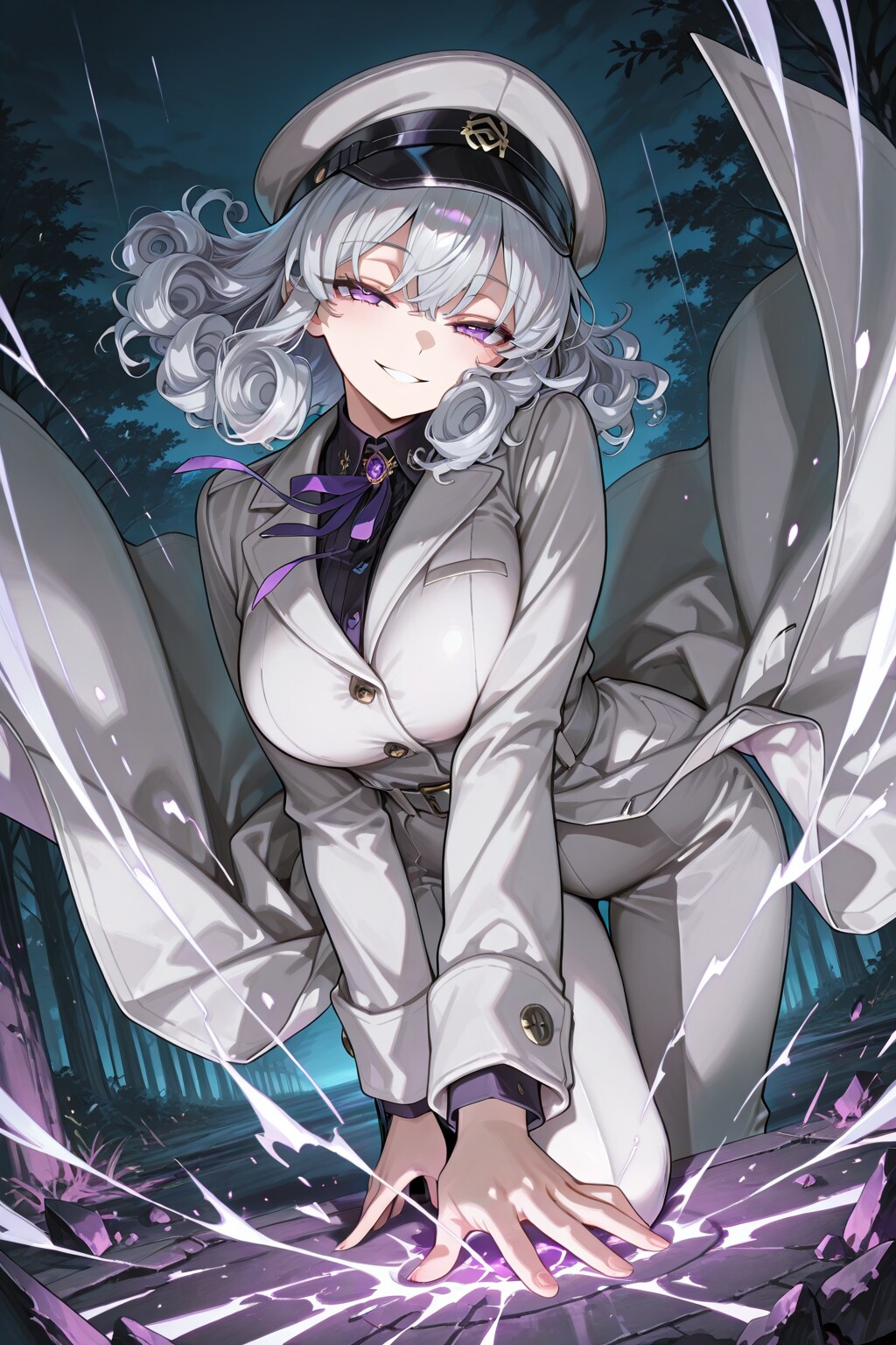 夜霧の擬人化