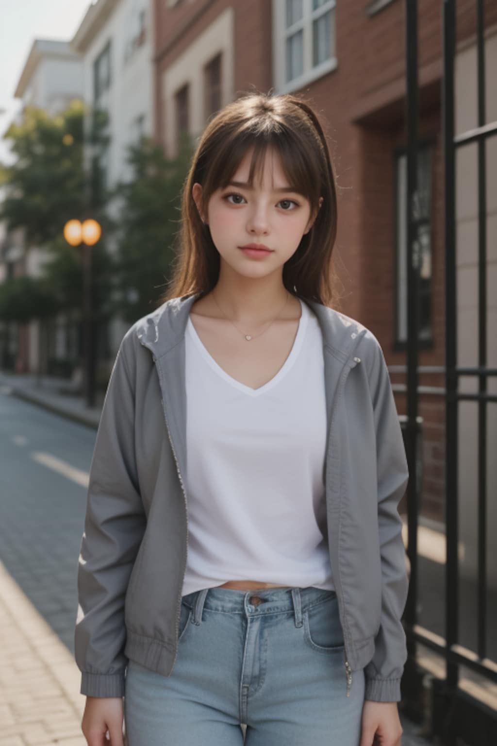 欧州のかわいい探偵さん