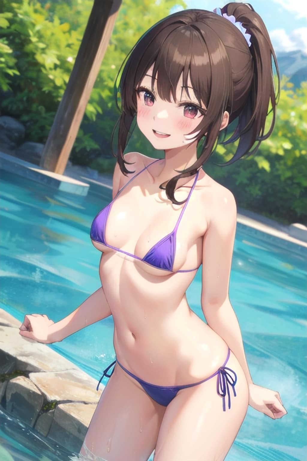 ちょっと際どい雫ちゃん