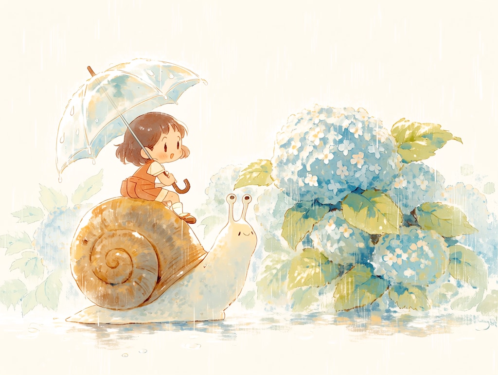 梅雨の季節だね