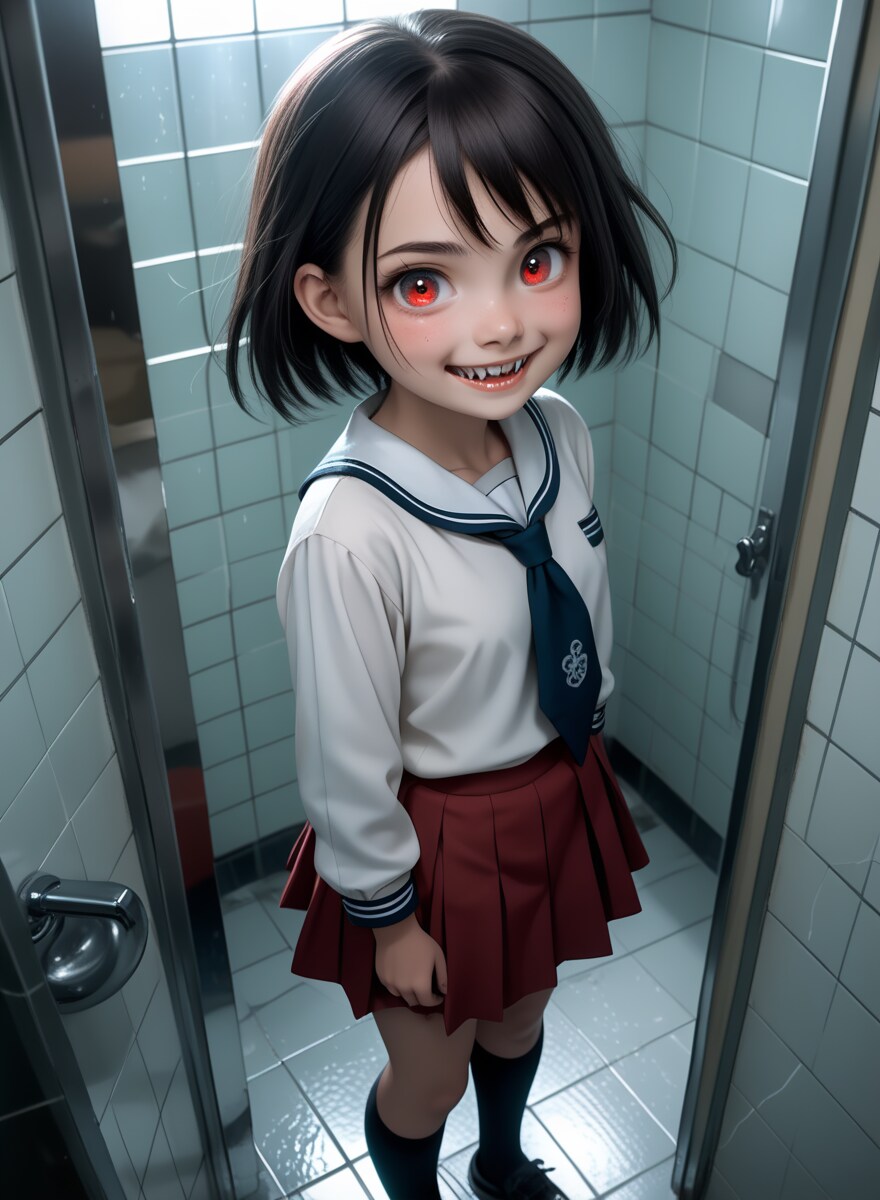 トイレの花子さん：食べちゃうよ？いいの？