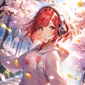 桜舞い散る 2枚目