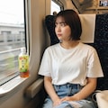 電車で一人旅 2枚目