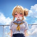 屋上放尿JK 6枚目