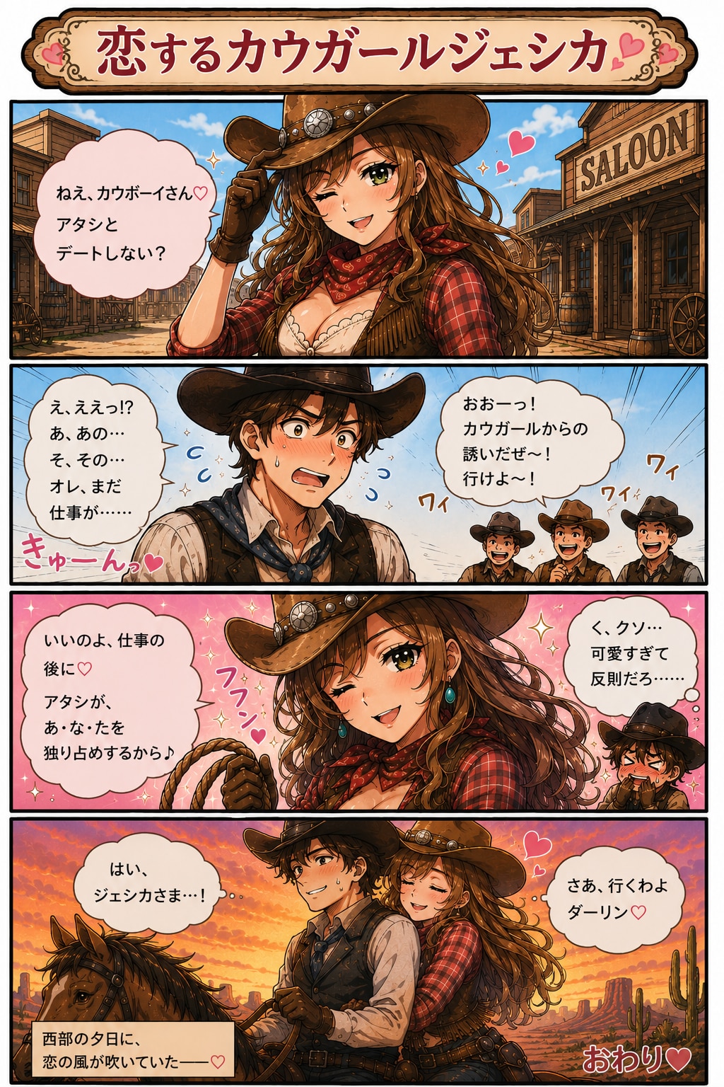 恋するカウガールジェシカ🤠🐎🎀
