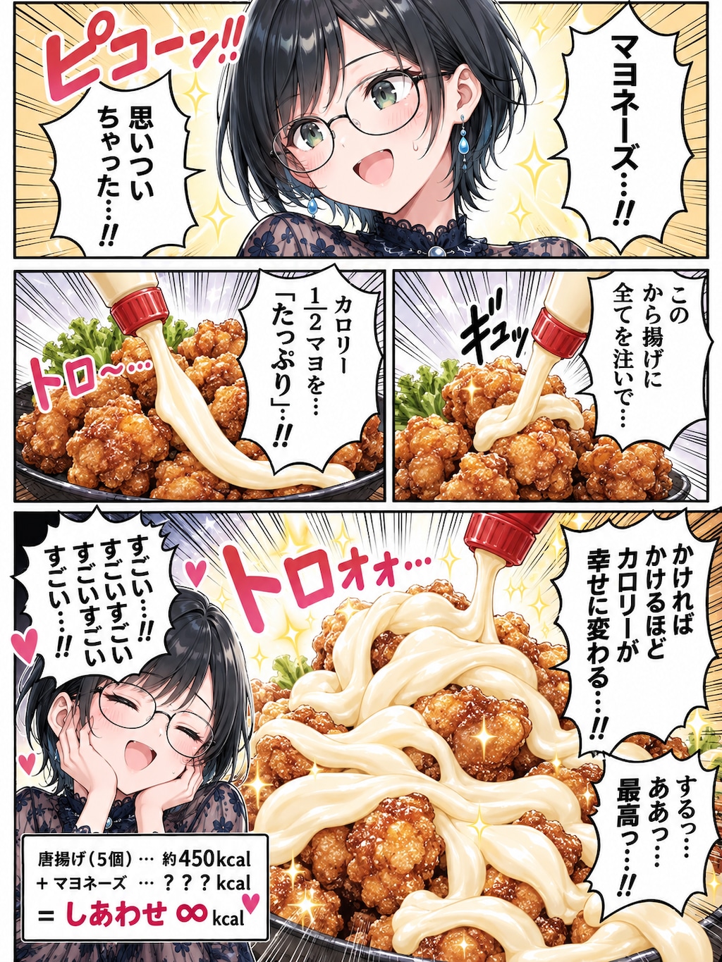 カロリー1/2理論と藍音ちゃん