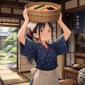 (頭上縛り)97.「ぬ」→「糠床」たろう 2枚目