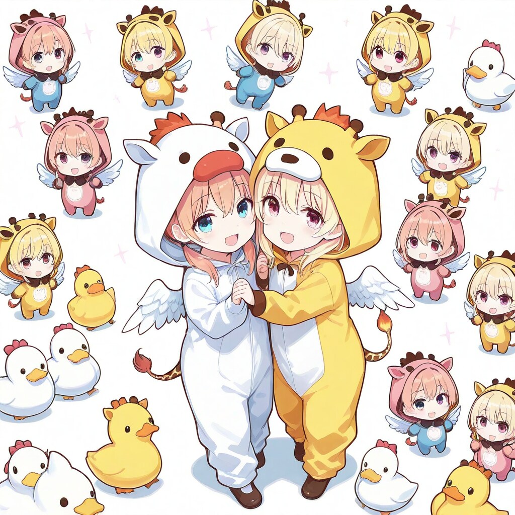 ぽんしゃちんかぱちゃん着ぐるみちび子ちゃん