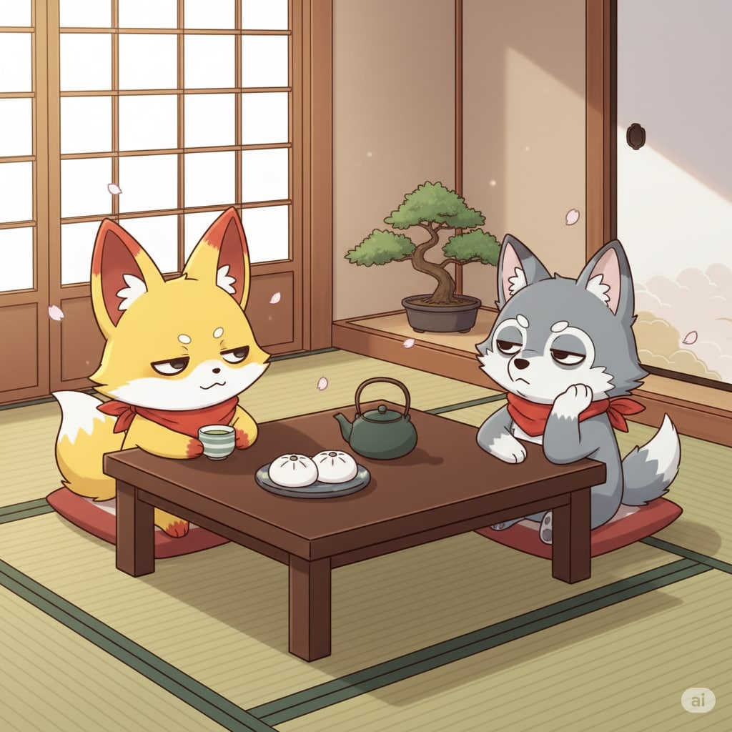 部屋で一服 | の人気AIイラスト・グラビア