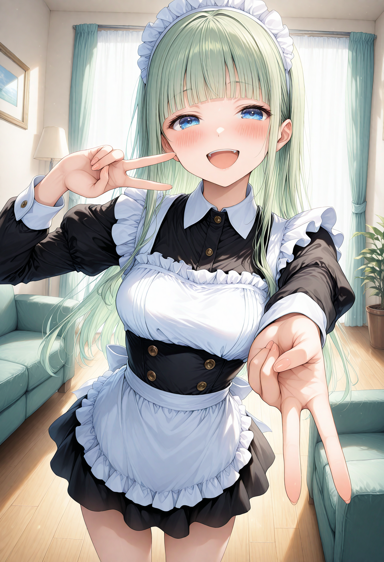 メイド ギャルピ | の人気AIイラスト・グラビア