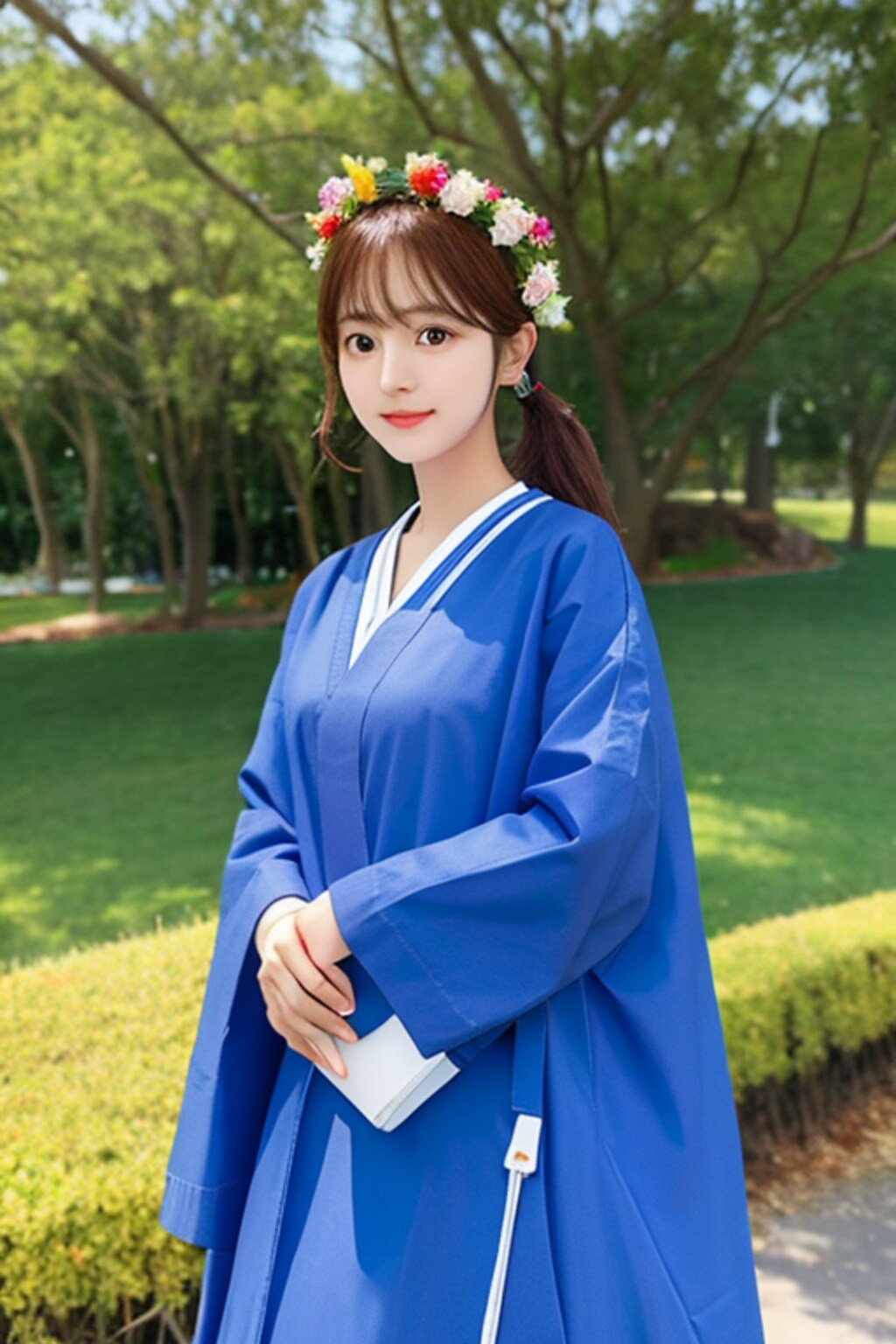 作者近影(魔法人)＋設定画