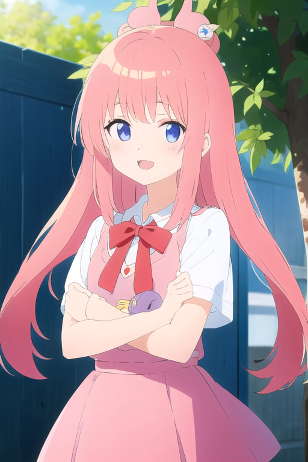 作者近影(魔法人)＋設定画