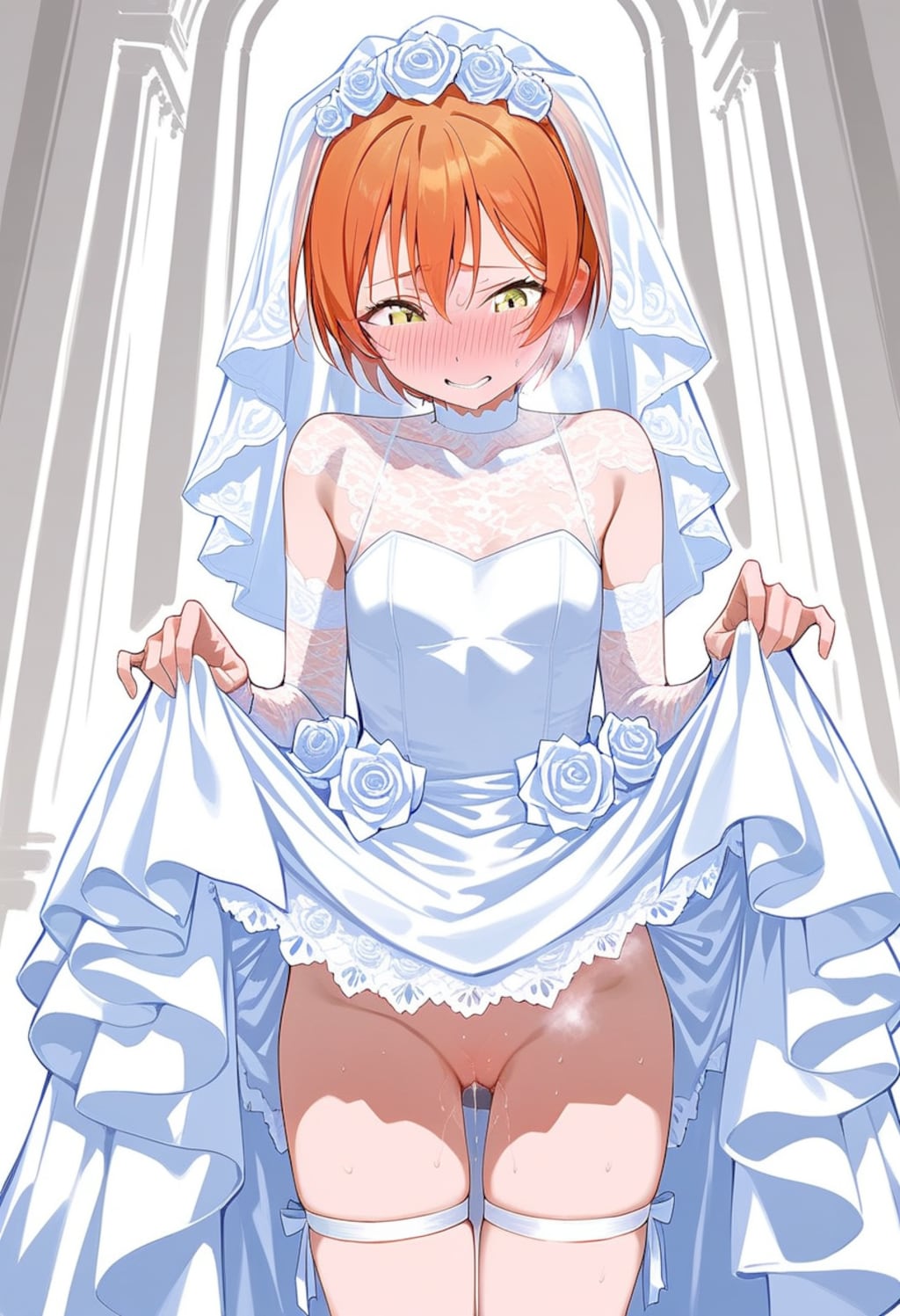 【星〇凛】ドレスの下には…