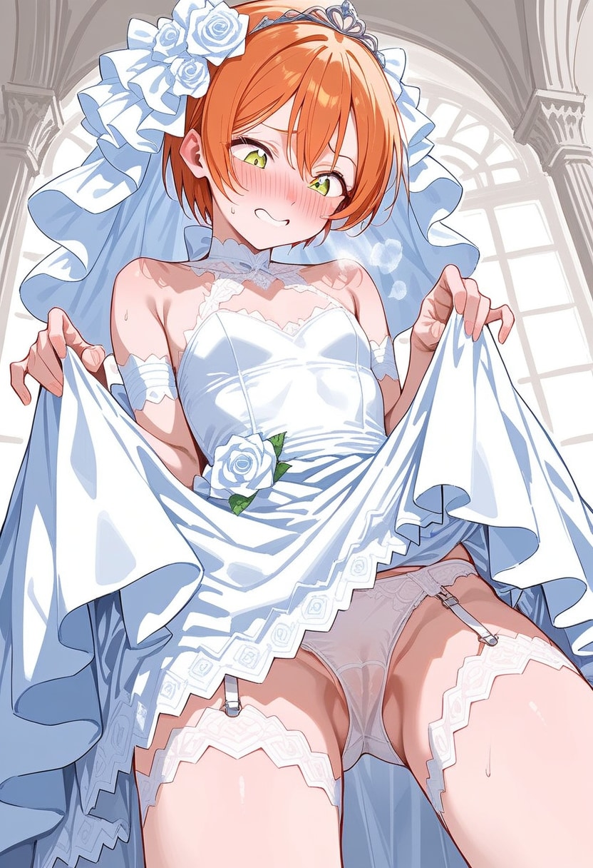【星〇凛】ドレスの下には…