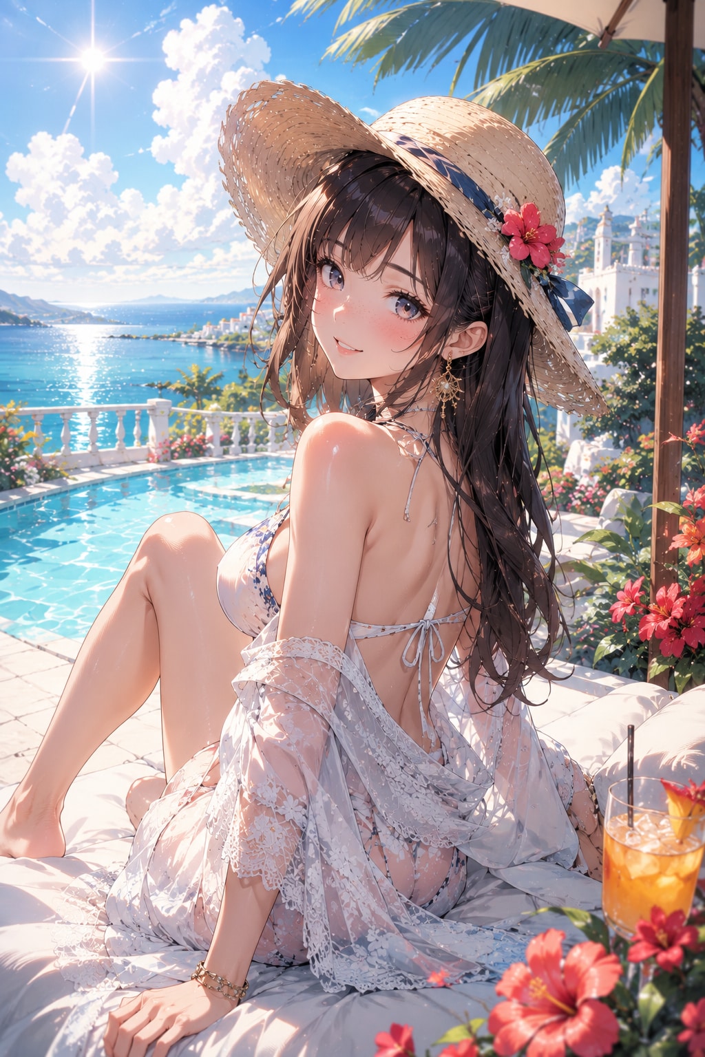 リゾート満喫中
