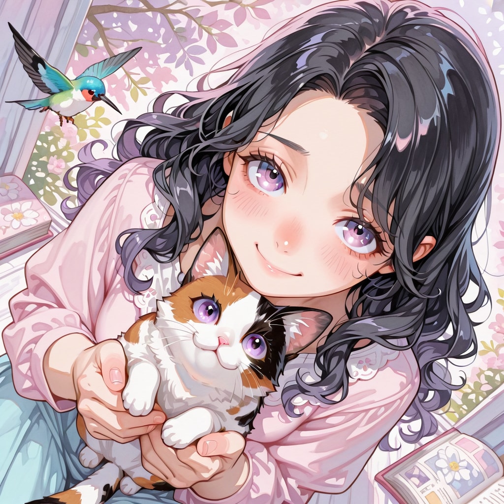 おはよう三毛殿（２１）ECHIDNA | の人気AIイラスト・グラビア