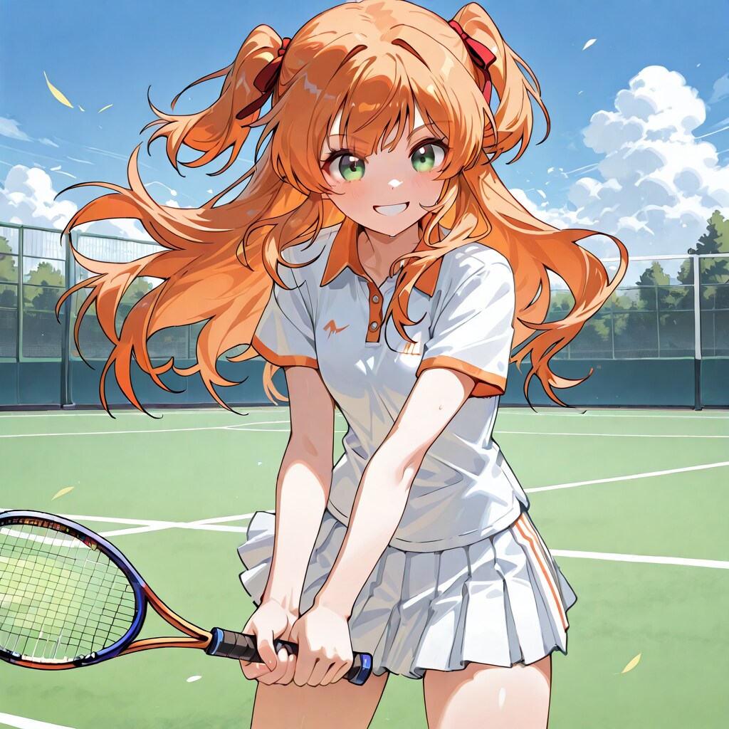 テニスを堪能