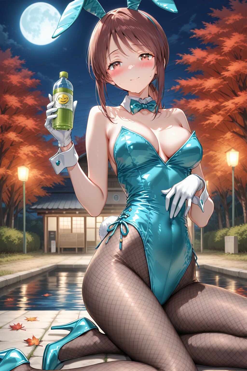 バニーガール衣装の三船さん