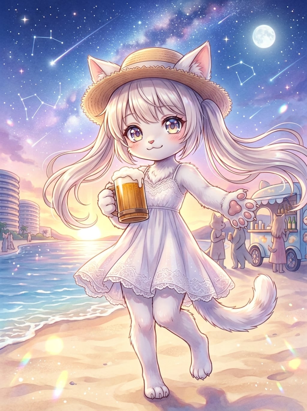 朝ビール