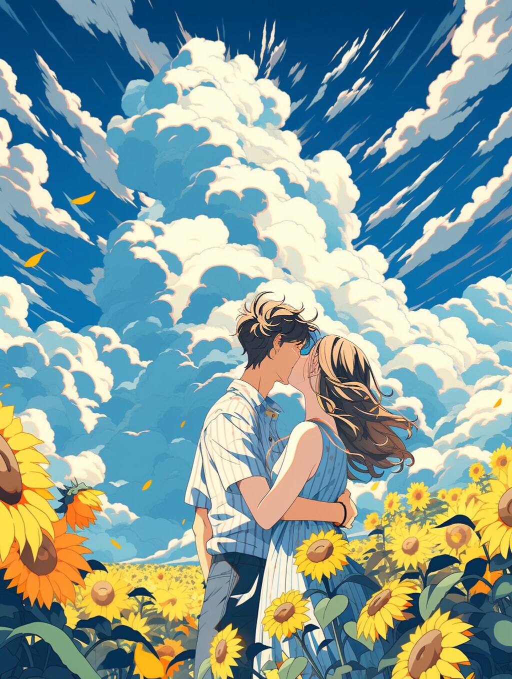 あの夏、ひまわり畑で