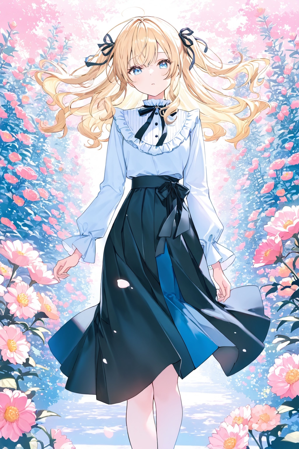 金髪少女 クール | の人気AIイラスト・グラビア