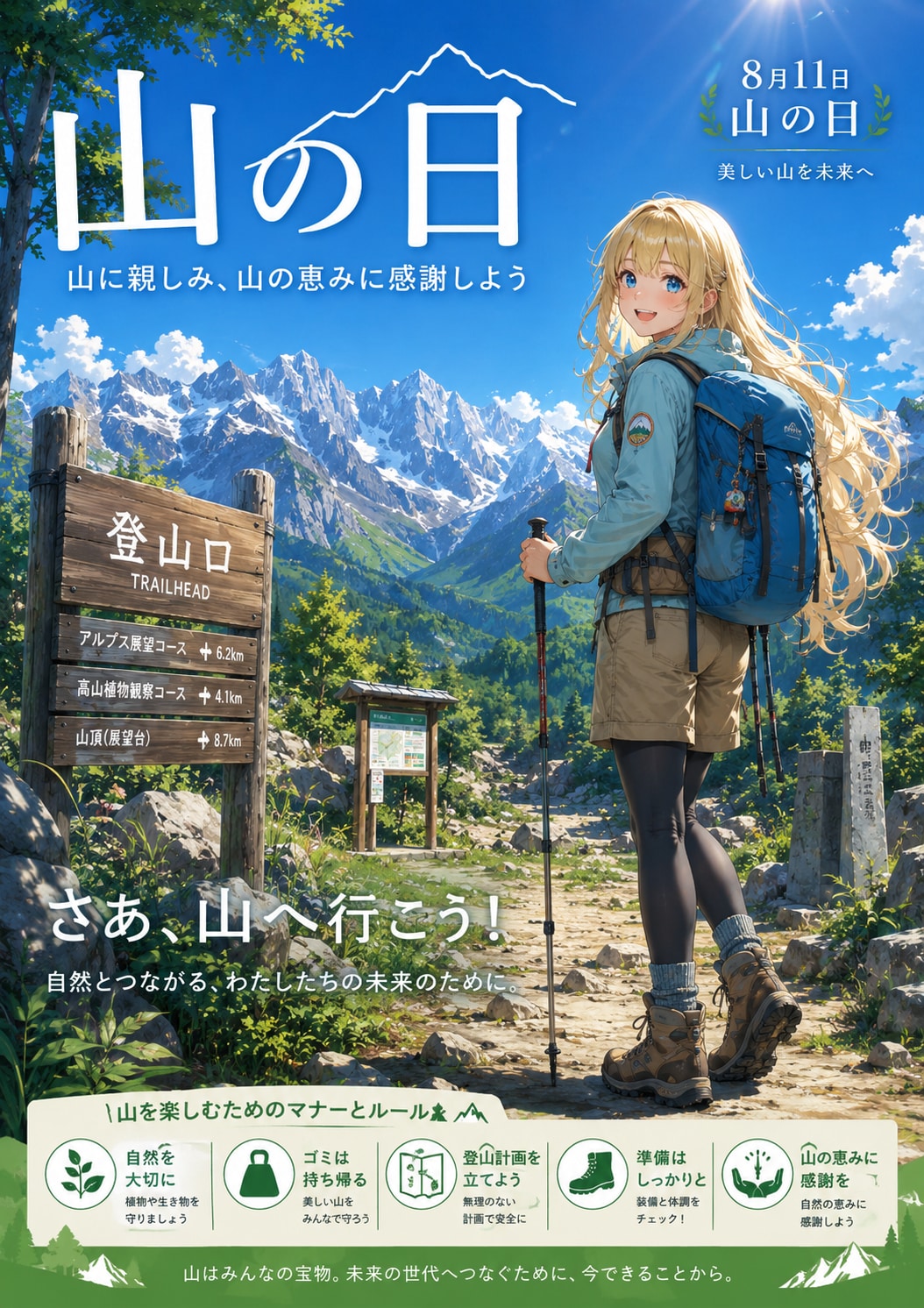 2026/08/11は山の日。
